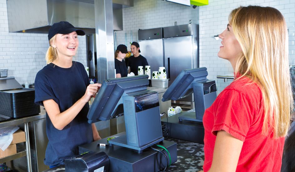 server at a fast food restaurant can be a transferable skill
