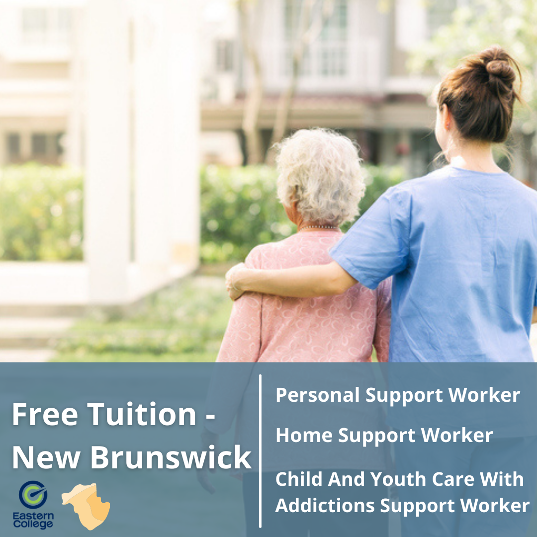 Government of New Brunswick Offers Free Tuition for Personal Support Worker and Human Services Sector featured image