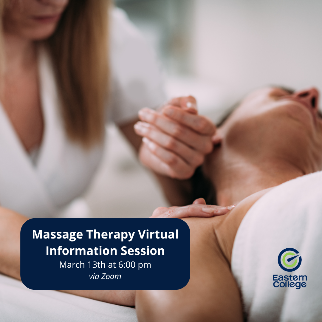 Massage Therapy Virtual Information Session featured image